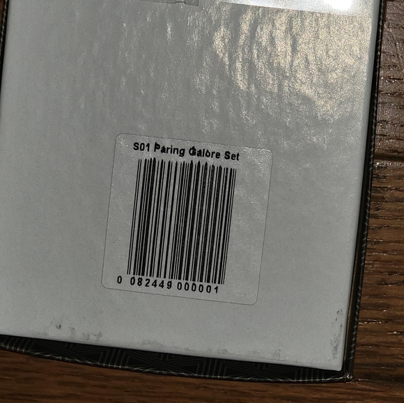 RADA S01 R119 Silver 3 Paring Knives Galore Gift Set w/ Knife Sharpener Wedding - Picture 6 of 9